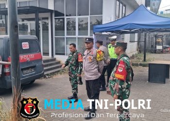Posko Tiga Pilar Jaga Bekasi–Jaga Jakarta di Setu Perkuat Sinergi Jaga Kamtibmas