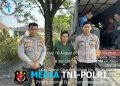JAGA JAKARTA – JAGA BEKASI | Sat Samapta Polres Metro Bekasi Antar Jemput Jemaat HKBP GCV Menuju Gedung FKUB