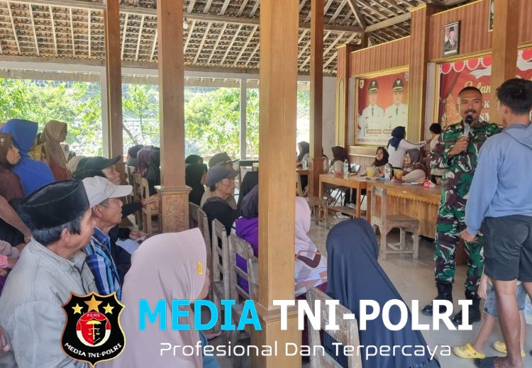 TNI Di Kismantoro Sosialisasikan Bahaya Judi Online dan Narkoba kepada Remaja