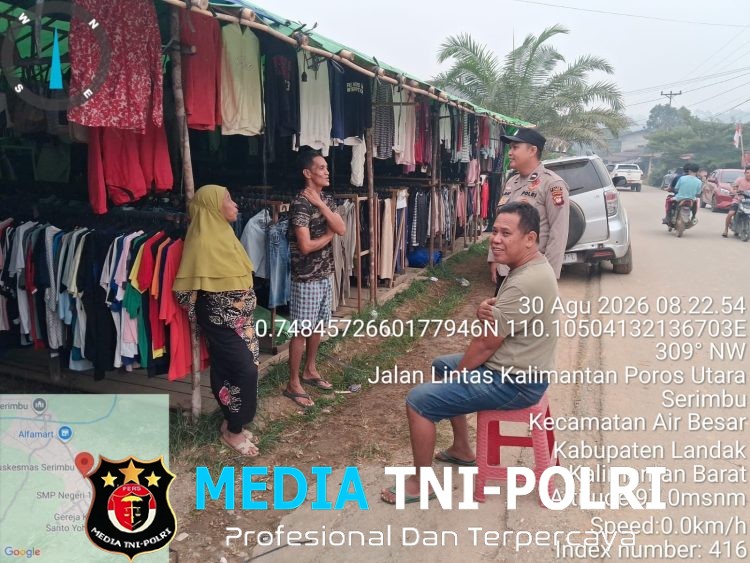 Kabut Asap Tak Halangi Polisi Hadir di Tengah Masyarakat