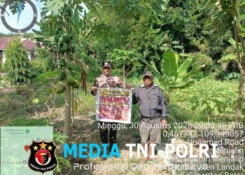 Polsek Menjalin Sosialisasikan Pencegahan Karhutla dan Dampak Fenomena El Nino
