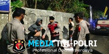 Polsek Muara Gembong Gelar OKJ dan Patroli Biru, Antisipasi Kejahatan Jalanan hingga Tawuran