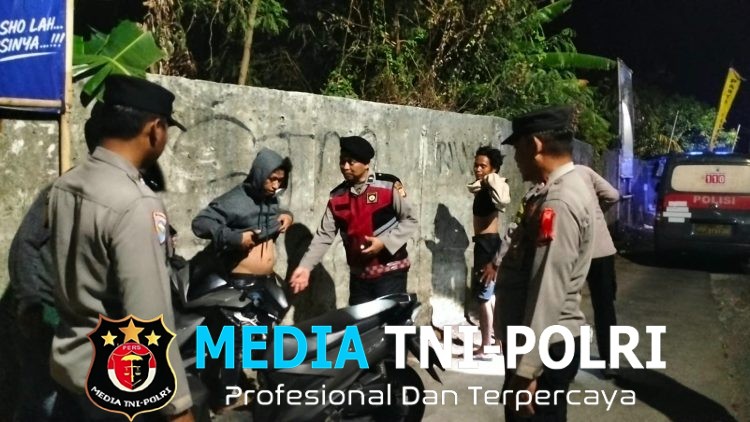 Polsek Muara Gembong Gelar OKJ dan Patroli Biru, Antisipasi Kejahatan Jalanan hingga Tawuran