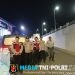 Patroli Biru Tiga Pilar Muaragembong, Jaga Kondusivitas hingga Dini Hari