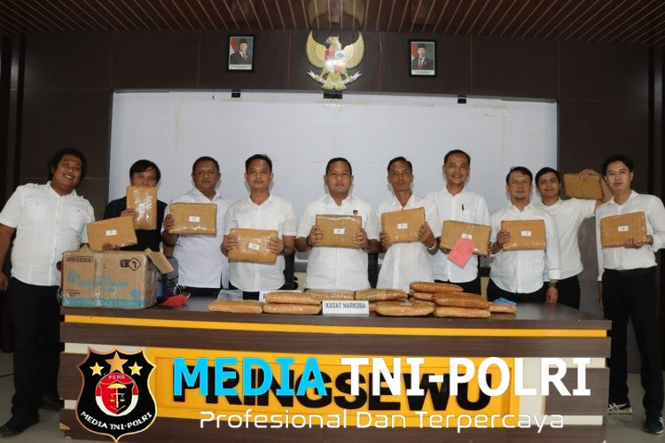Berawal dari Pelanggaran Lalu Lintas, Polisi Pringsewu Ungkap 43 Paket Tembakau Sintetis