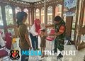 Peran Serta Babinsa Kratonan Dalam Kegiatan Posyandu