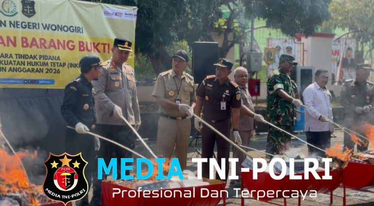 1,65 Juta Batang Rokok Ilegal Dimusnahkan di Wonogiri, Polres Tegaskan Komitmen Berantas Peredarannya