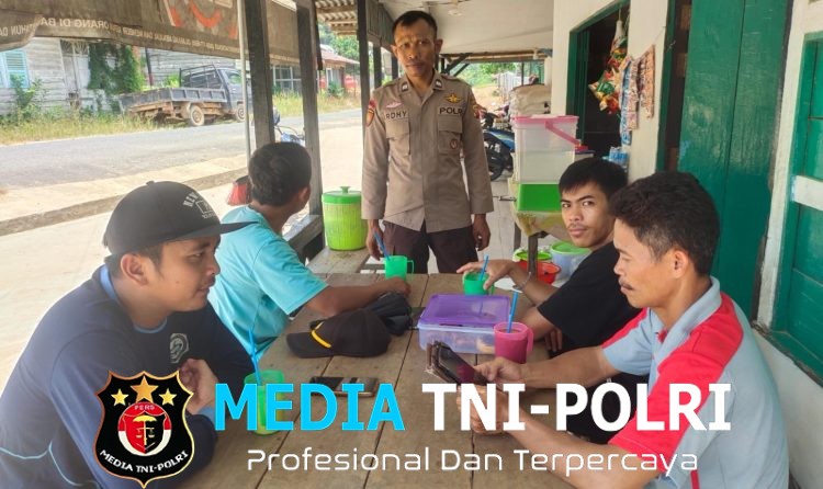 Melalui Patroli dan Dialog, Polsek Sebangki Ajak Warga Bersama Jaga Kamtibmas