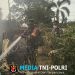 Babinsa Koramil 402-07/Indralaya Bersama Instansi Terkait Berhasil Padamkan Karhutla di Kelurahan Timbangan