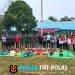 Tingkatkan Kesiapsiagaan Bencana, Pos Jaung Satgas Pamtas Yonarmed 13/Nanggala Gelar Apel Siaga Karhutla Bersama Kepolisian dan Warga
