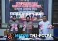 Sejak Menjabat, Kapolres Lampung Utara Ungkap 8 Kasus Narkoba Dengan 12 Tersangka