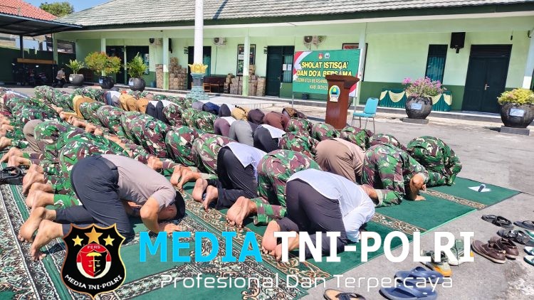 Kemarau Melanda, Kodim Boyolali dan Ratusan Jamaah Bersimpuh dalam Shalat Istisqa, Mohon Hujan dan Keselamatan dari Karhutla