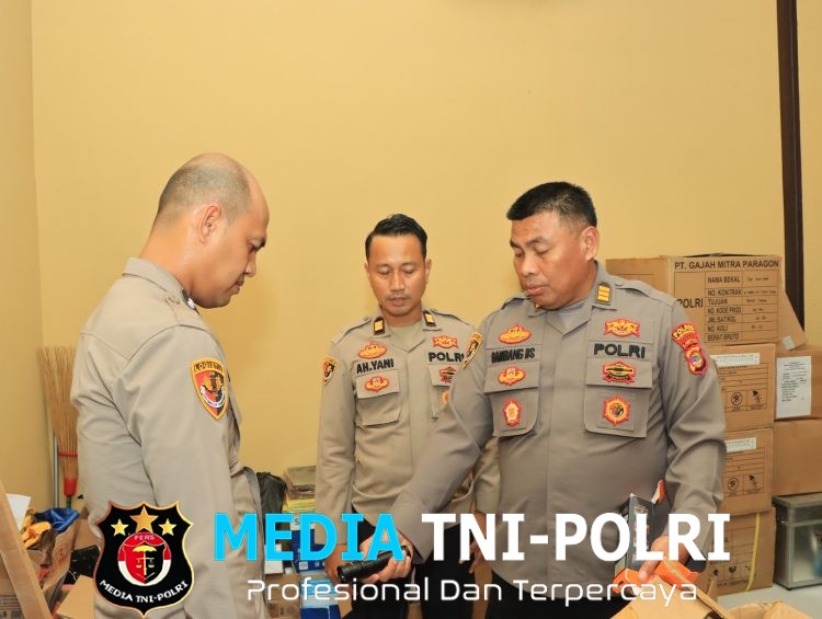 Polres Tulang Bawang Barat Terima Kunjungan Supervisi dari Tim Supervisi Biro Logistik Polda Lampung