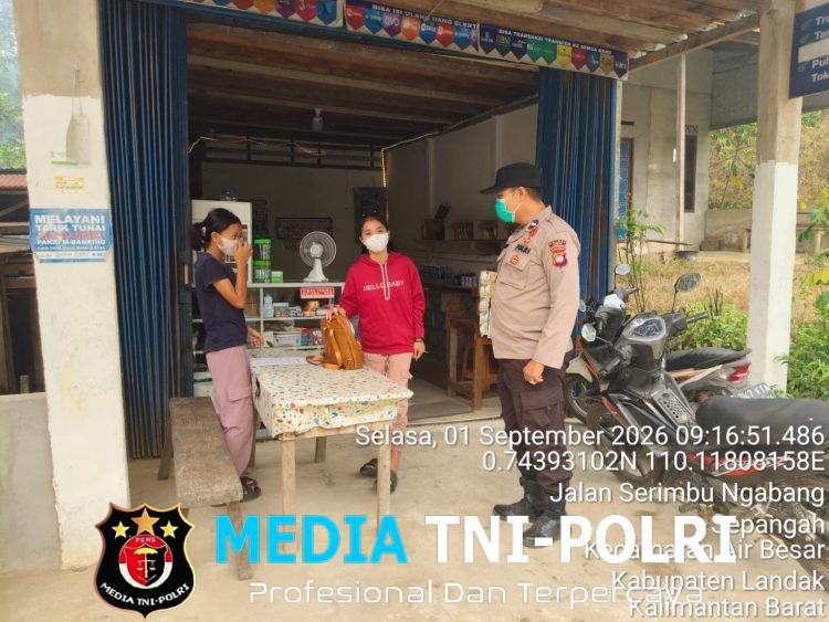 Polisi Hadir di Tengah Warga, Patroli Siang Jadi Momentum Edukasi Cegah Karhutla