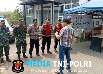 Jaga Jakarta Jaga Bekasi, Posko Tiga Pilar Setu Perkuat Sinergi Jaga Kondusivitas Wilayah