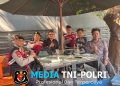 Jaga Jakarta Jaga Bekasi, Bhabinkamtibmas Kedungwaringin Sambangi Warga Karangsambung Jelang Pilkades