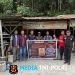 Cegah KARHUTLA, Sat Reskrim Polres Simalungun Gencar Sambangi Warga dan Bagikan Stiker Imbauan