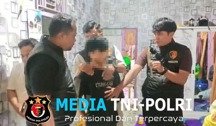 Tim URC Satreskrim Polres Pasaman Barat Mengamankan Seorang Pemuda Yang Mengamuk Menggunakan Sebilah Pisau