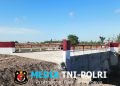 TNI-AD Bersama Masyarakat Rampungkan Dua Jembatan Aramco di Kampung Win Jaya Kurik Merauke