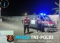 Patroli Biru Dini Hari, Polsek Muaragembong Antisipasi Gangguan Kamtibmas dan Kejahatan Jalanan