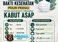 Polres Landak Gelar Bakti Kesehatan Gratis (BESOK) untuk Warga Terdampak Kabut Asap di Jelimpo