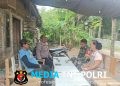 Bhabinkamtibmas Karangmekar Sambangi Warga, Ajak Bersama Jaga Kamtibmas