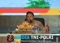 Kapolres Tulang Bawang Barat Perdana Pimpin Langsung Pelaksanaan Gelar Operasional Bulanan Dan Pembinaan