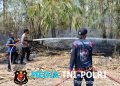 Petugas dan Warga Bergerak Cepat, Kebakaran Perkebunan Jati di Ambarawa Berhasil Dipadamkan