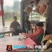 Kabut Asap Menyelimuti Sengah Temila, Polisi Tetap Turun Patroli dan Ingatkan Warga Waspada Kejahatan