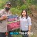 Polisi Edukasi Warga Cegah Karhutla, Banner Jadi Media Sosialisasi Bahaya Membakar Lahan