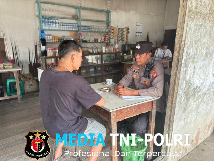 Patroli Sambil Ngobrol, Cara Humanis Polisi Mandor Jaga Kamtibmas Bersama Warga