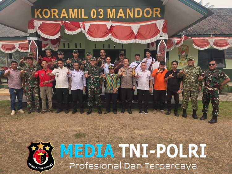 Karhutla Jadi Perhatian, TNI-Polri dan Masyarakat Mandor Perkuat Sinergi Pencegahan