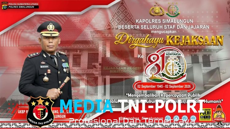 Kapolres Simalungun Ajak Perkuat Sinergi Polri-Kejaksaan di Hari Kejaksaan RI Ke-81