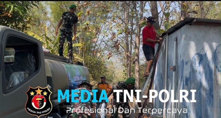 Program ASIH Yonif TP 449/SH, Bantu Warga Ngasina Bulu Sukoharjo