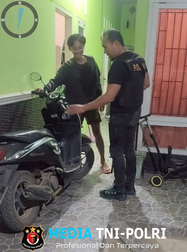 Motor Hilang Bukan Selalu karena Kunci Dibobol, Polisi Pringsewu Ingatkan Warga Jangan Beri Celah Pelaku