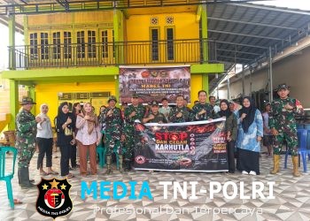 Tim Penyuluhan Karhutla Mabes TNI Gencarkan Sosialisasi Pencegahan Karhutla di Empat Desa