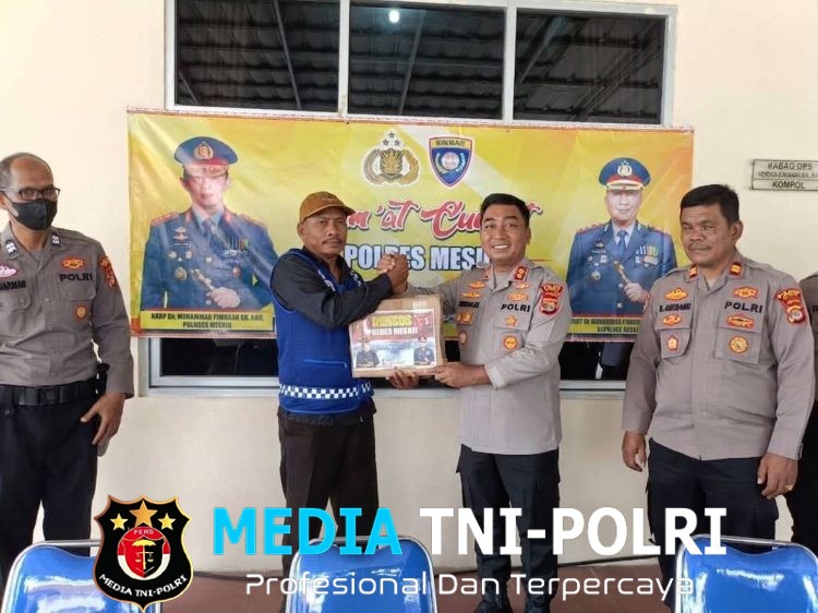 Jumat Curhat Polres Mesuji Bersama Sabuk Kamtibmas Ojek Pomela