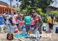 Empat Hari “Berpuasa” Air, Warga Bogor Bojong Akhirnya Bernapas Lega Berkat Bantuan Kodim Boyolali