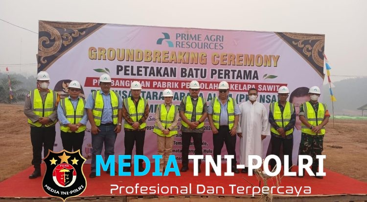 Peletakan Batu Pertama Pendirian Pabrik PT NSA