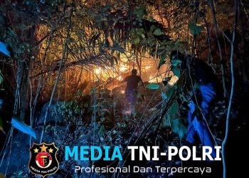Tiga Jam Berjibaku di Lereng Curam, Tim Gabungan Padamkan Kebakaran Lahan di Perbukitan Parerejo