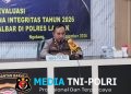 Polres Landak Evaluasi Pembangunan Zona Integritas 2026, Perkuat Komitmen Pelayanan Publik