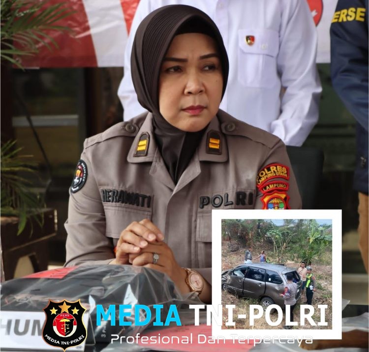 Avanza Masuk Rawa di Kotabumi, Pengemudi Disebut DPO Satresnarkoba Polres Lampung Utara