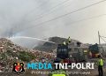 Respons Cepat Brimob Polda Jateng, Api di Sekitar Tower Listrik TPA Putri Cempo Berhasil Dijinakkan