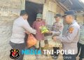 Jumat Berbagi, Polres Lampung Utara Salurkan Infaq Personel kepada Warga di Sekitar Mako