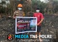Bhabinkamtibmas Polsek Mempawah Hulu Ajak Masyarakat Tidak Membakar Hutan dan Lahan