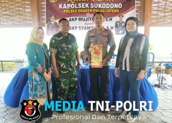 Kapolsek Sukodono Berganti, Danramil Tekankan Sinergi Jaga Kondusivitas