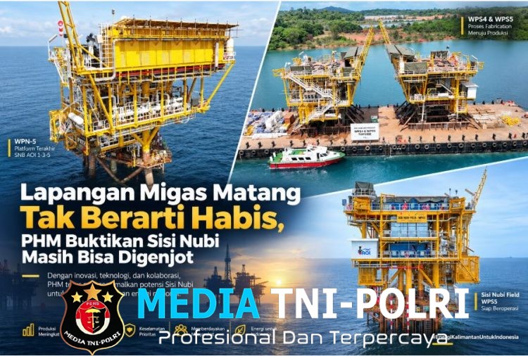 PHM Tuntaskan Proyek Sisi Nubi, Platform WPN-5 Mulai Produksi Gas 6,12 MMSCFD