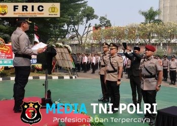 Polresta Bandara Soekarno-Hatta Gelar Sertijab Wakapolresta dan Kasat Reskrim
