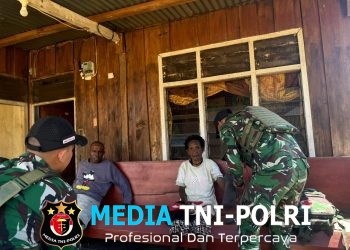Satgas Pqmtas Yonif 645/GTYHadir di Tengah-Tengah Masyarakat Ciptakan Rasa Aman dan Nyaman di Distrik Kobakma
