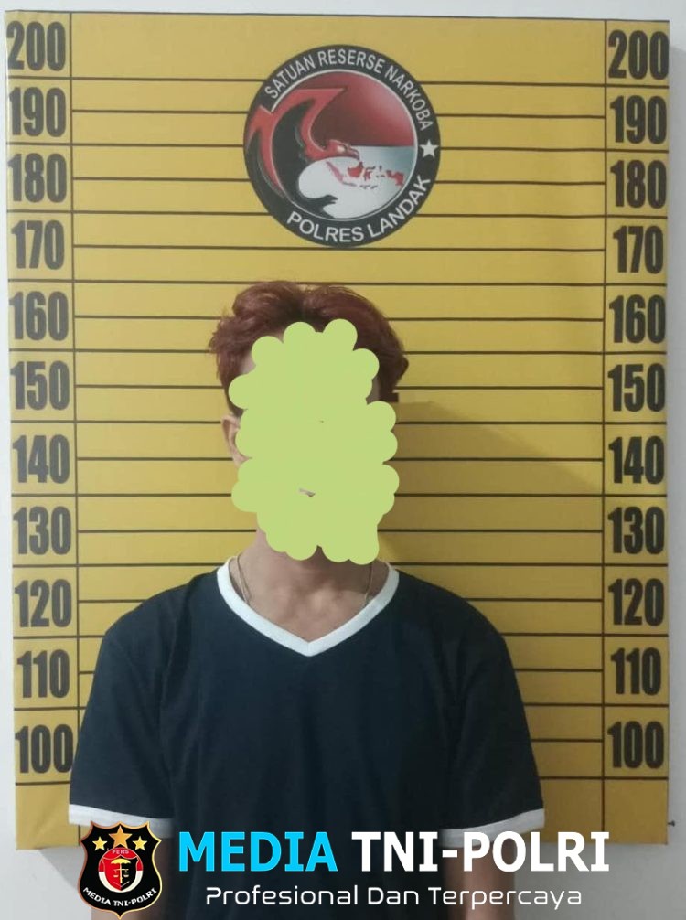 Polisi Gerebek Rumah di Jelimpo Landak, Pria Inisial MP Diamankan Bersama Paket Diduga Sabu